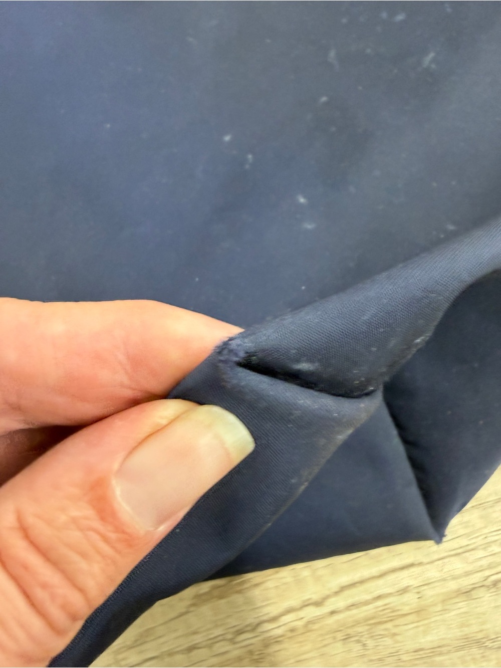 Longchamp Bag Navy Tote large - Picture 8 of 13